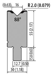 Матрица American модель ASD55.16.88