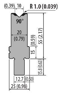 Матрица American модель ASD55.10.90