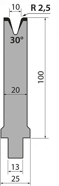 Матрица тип крепления R2/R3 модель WMR100.10.30
