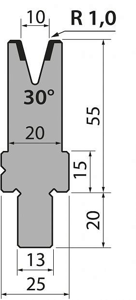 Матрица тип крепления R2/R3 модель BMR55.10.30