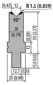 Матрица American модель ASD55.12.90