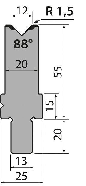 Матрица тип крепления R2/R3 модель BMR55.12.88