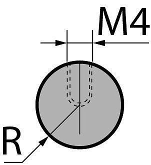 Радиусный инструмент тип R1 модель C3 - C7.5