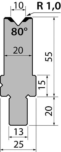 Матрица тип крепления R2/R3 модель BMR55.10.80