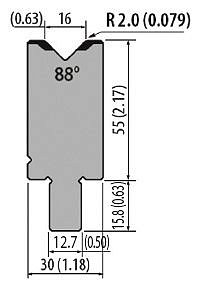Матрица American модель ASD55.16.88