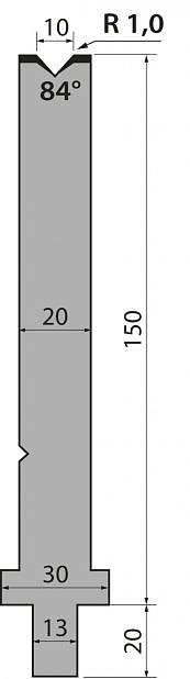 Матрица тип крепления R2/R3 модель TMR150.10.84