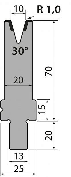Матрица тип крепления R2/R3 модель BMR70.10.30