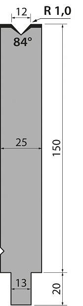 Матрица тип крепления R2/R3 модель TMR150.12.84