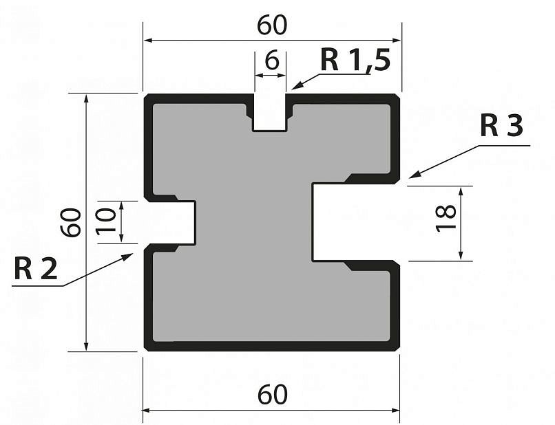 Матрица многоручьевая R1 модель M.360.R
