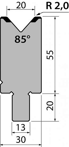 Матрица тип крепления R2/R3 модель BMR55.20.85