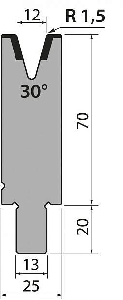 Матрица тип крепления R2/R3 модель BMR70.12.30