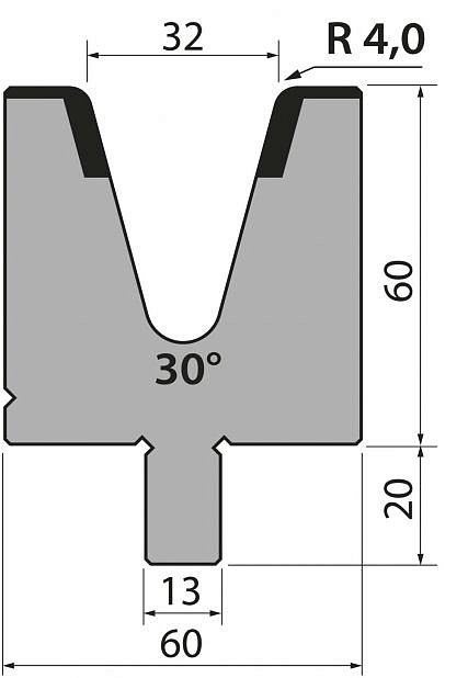 Матрица тип крепления R2/R3 модель BMR60.32.30