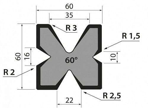 Матрица многоручьевая R1 модель M.460.60